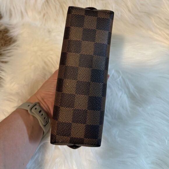 LOUIS VUITTON Damier Ebene Toiletry Cosmetic Pouch, Pochette Cosmetique - Picture 6 of 16